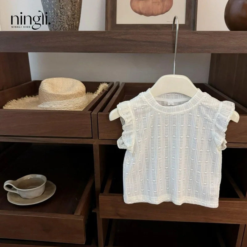 Sweet Baby Girl Western Style Trendy Suit