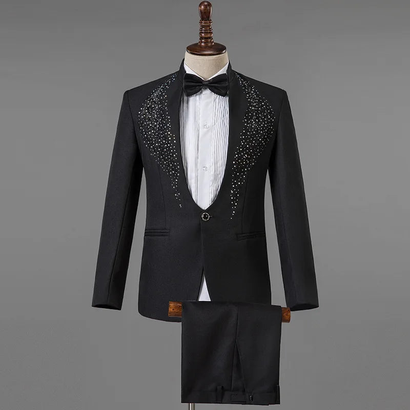 S-2XL Men's Performance Suit