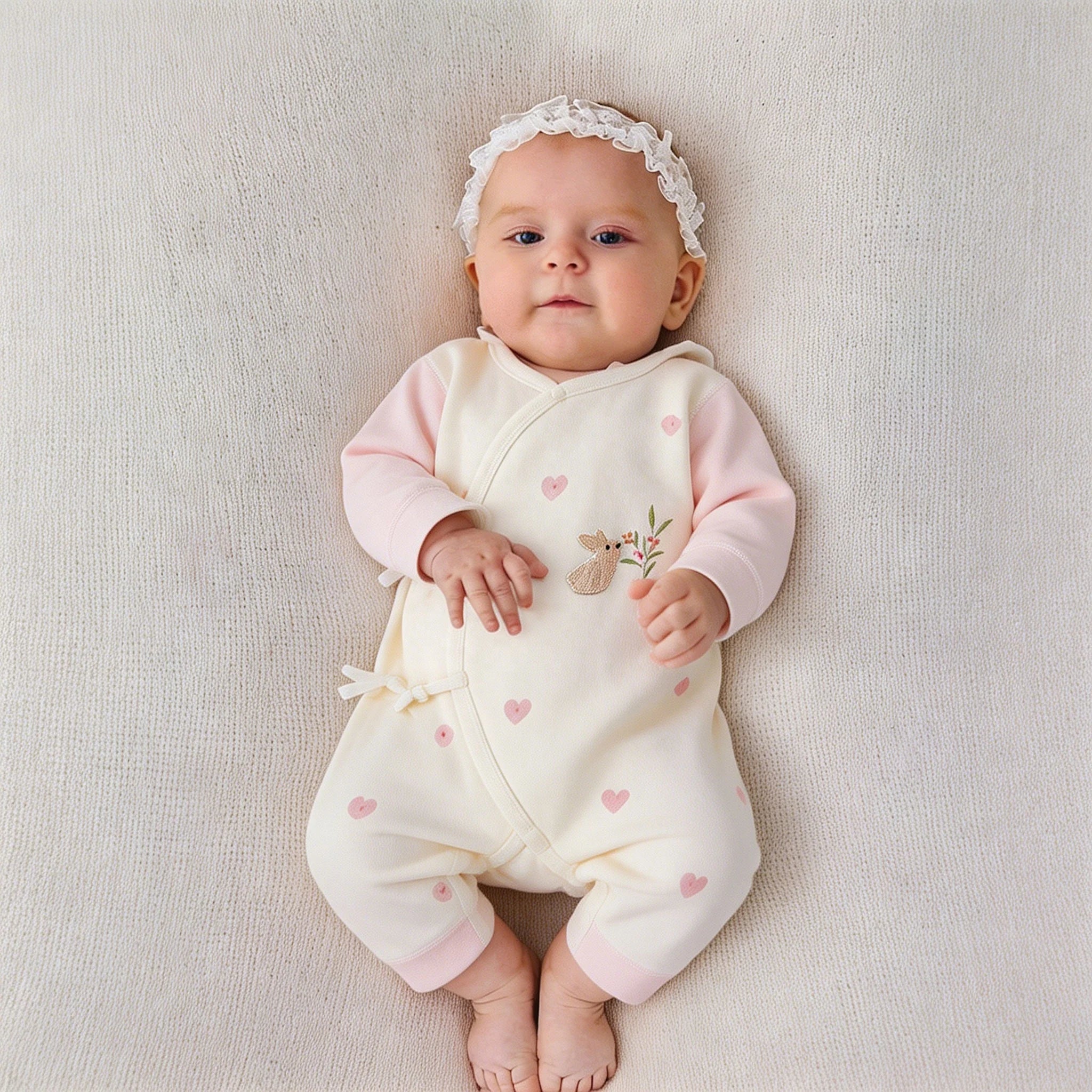 Newborn Baby Rompers Clothes Spring Autumn 100% Cotton