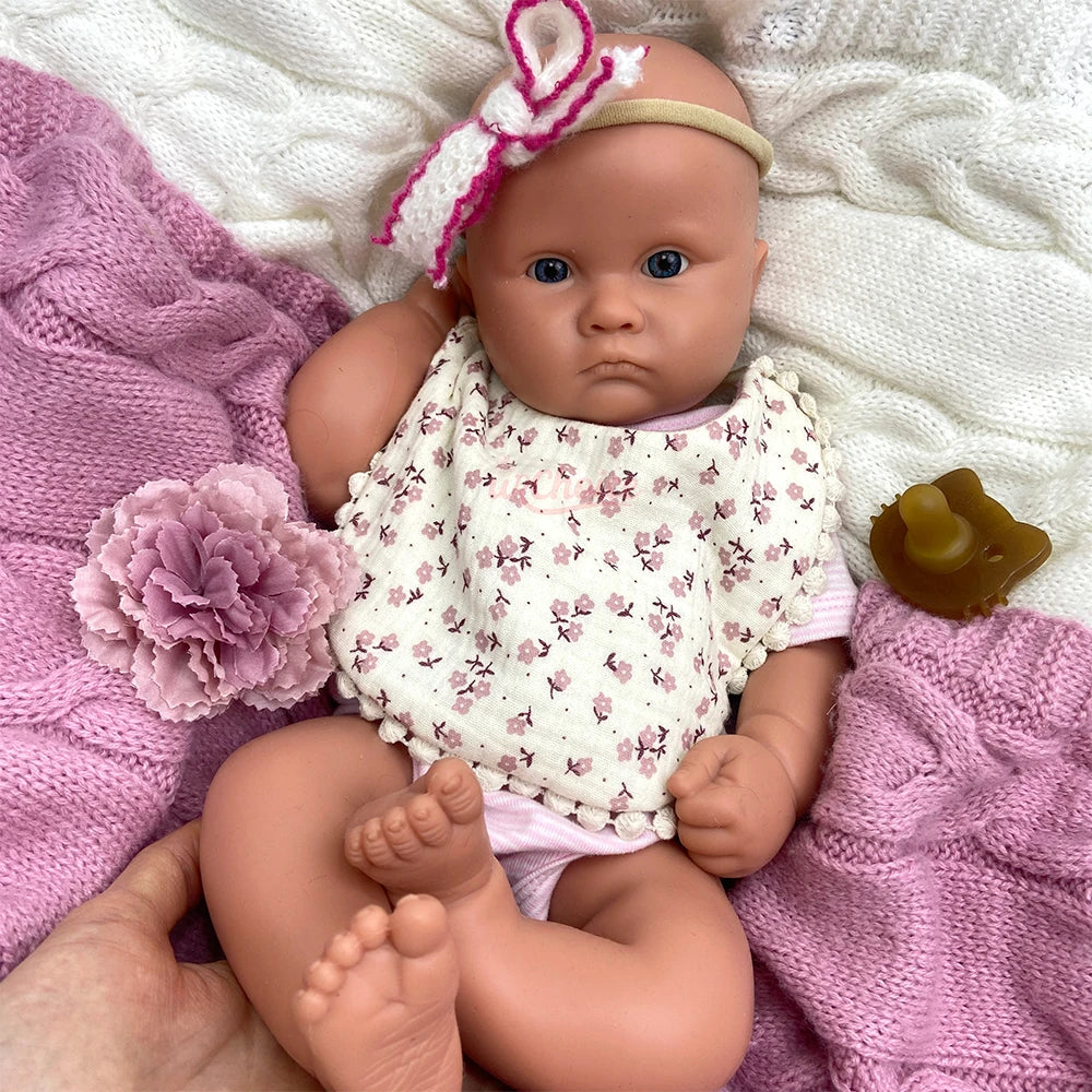 Realistic Full Silicone Body Movie-Grade Open Mouth Reborn Baby