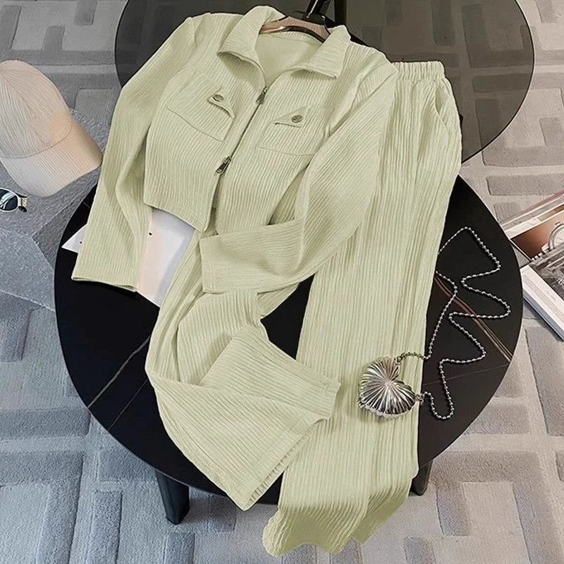Chiffon Women's Casual Two-Piece Set