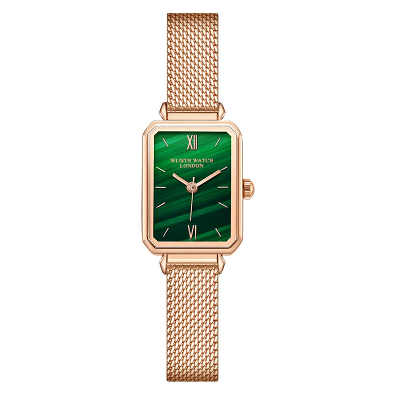 Advanced Retro Small square Plate Waterproof Watch