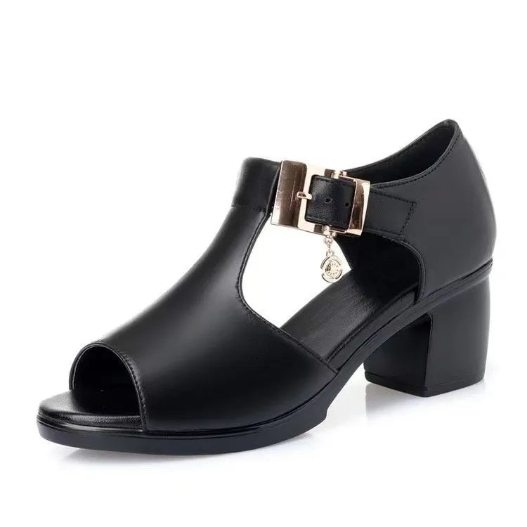 Large Crystal Heel slippers for Women