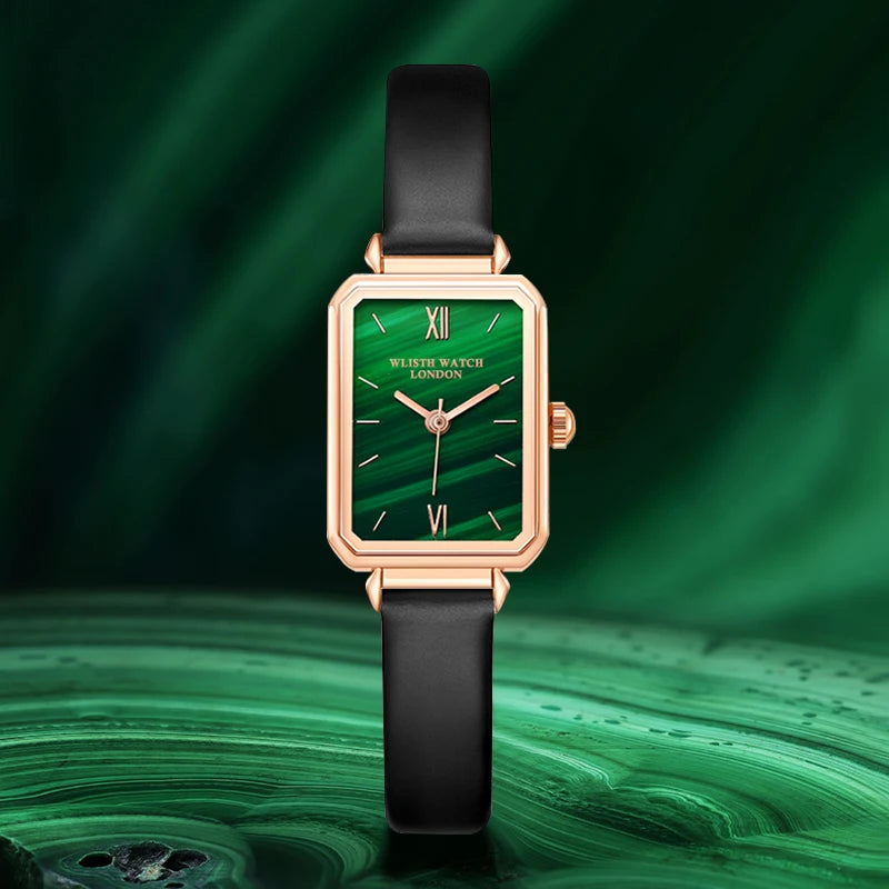 Advanced Retro Small square Plate Waterproof Watch