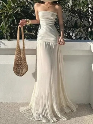 Heavy industry sequintube topdress female in summer season