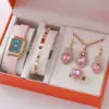 Women Jewelry Set Exclusive Expensive Gift for Wedding