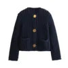 Autumn and Winter Knitted Sweater Jacket