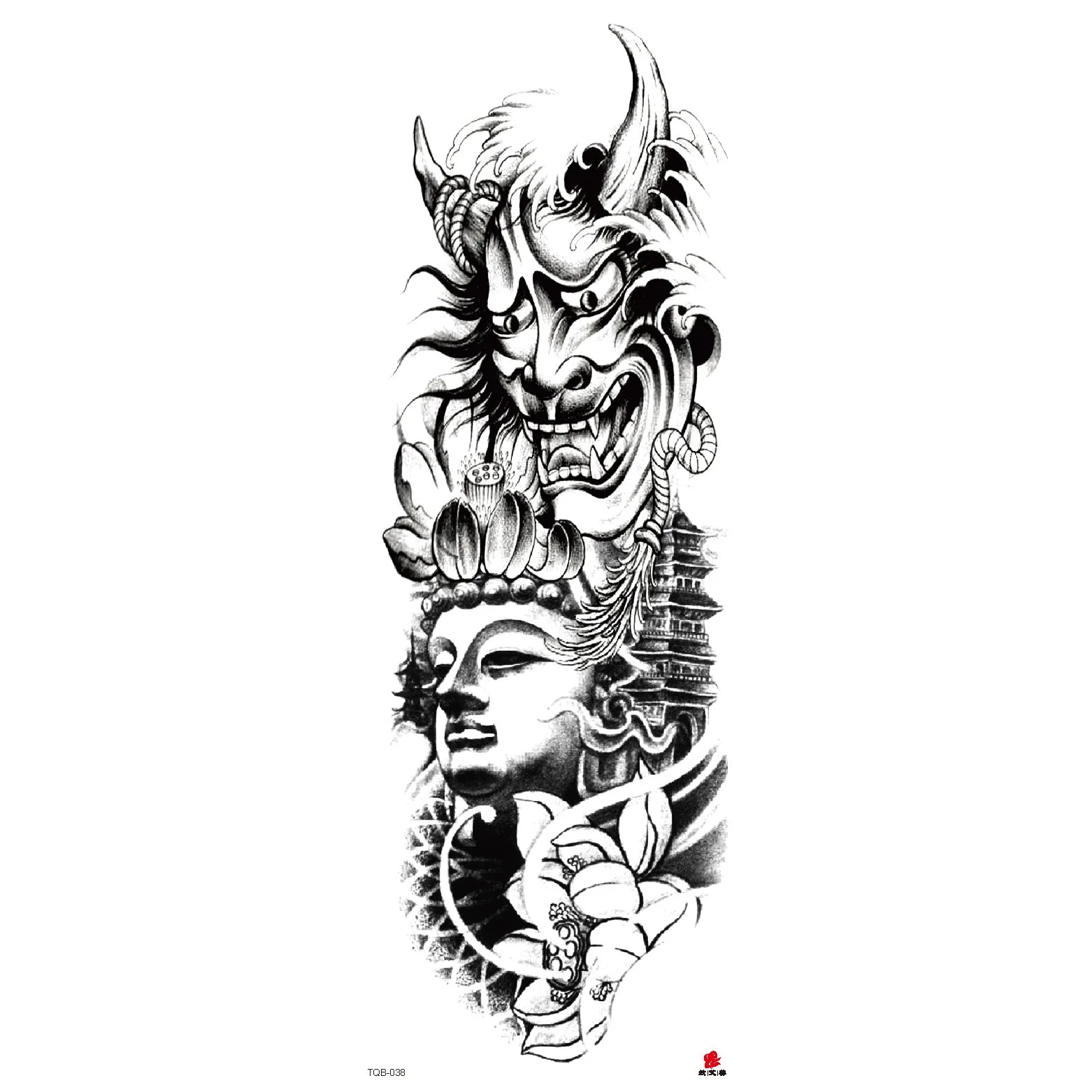 Wholesale& Custom Full Arm Temporary Sleeve Tattoos