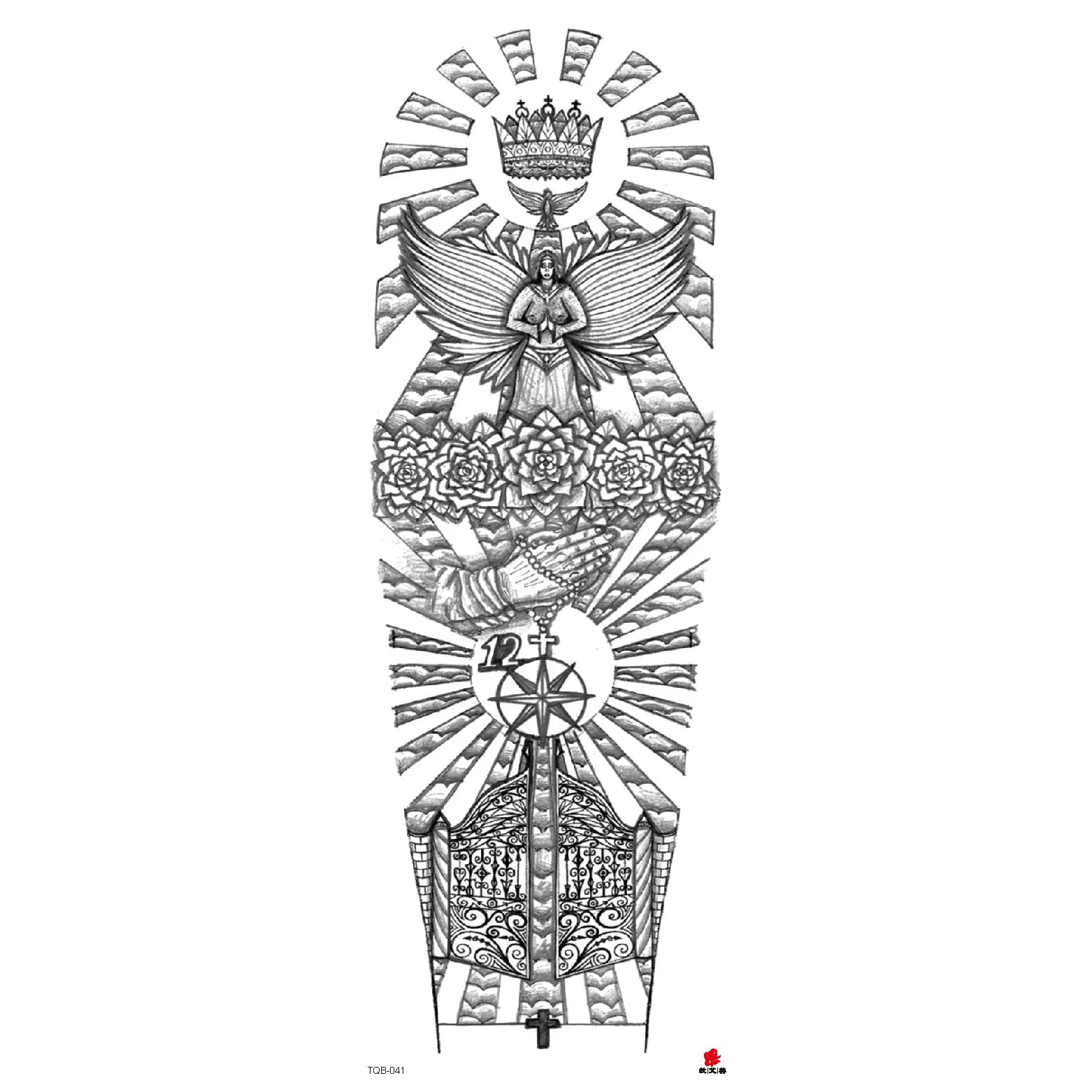 Wholesale& Custom Full Arm Temporary Sleeve Tattoos
