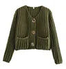 Autumn and Winter Knitted Sweater Jacket