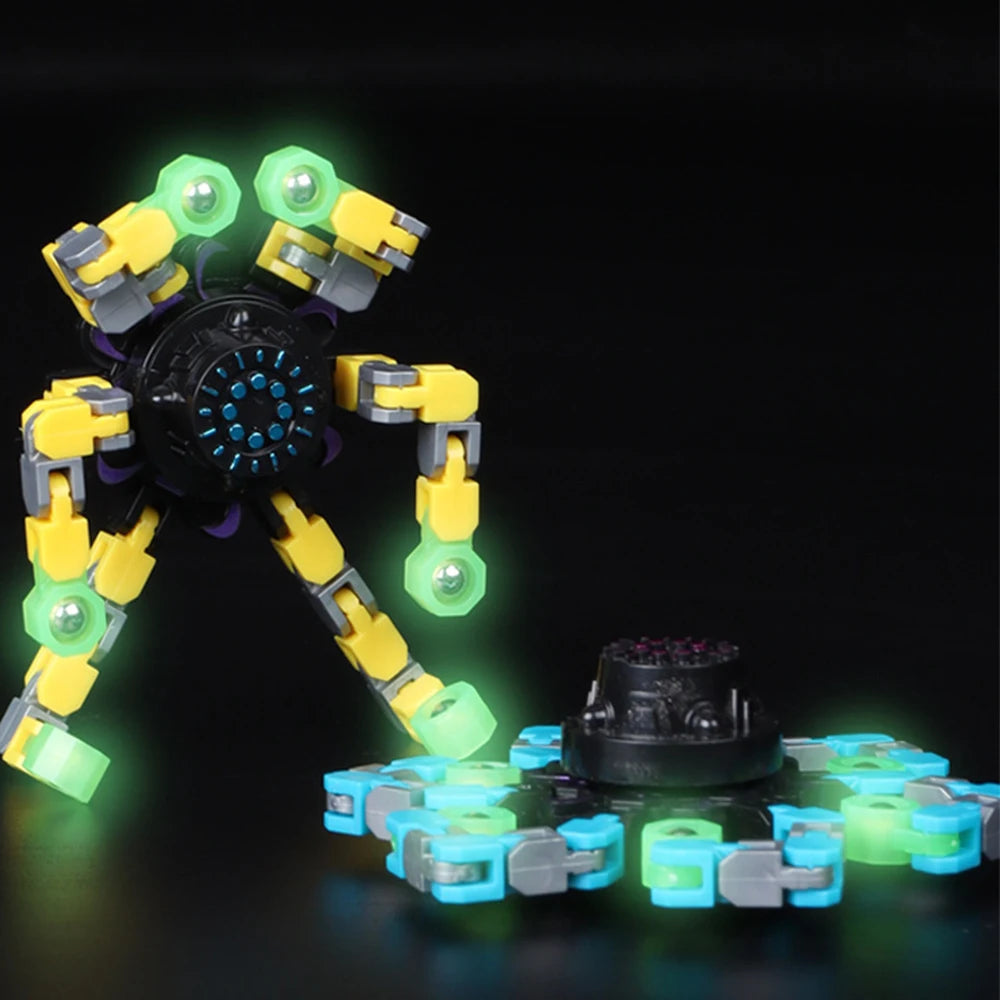 Deformed Fidget Spinner Chain Toys
