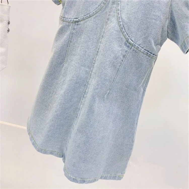 Hot Selling Summer Girls Denim Dress