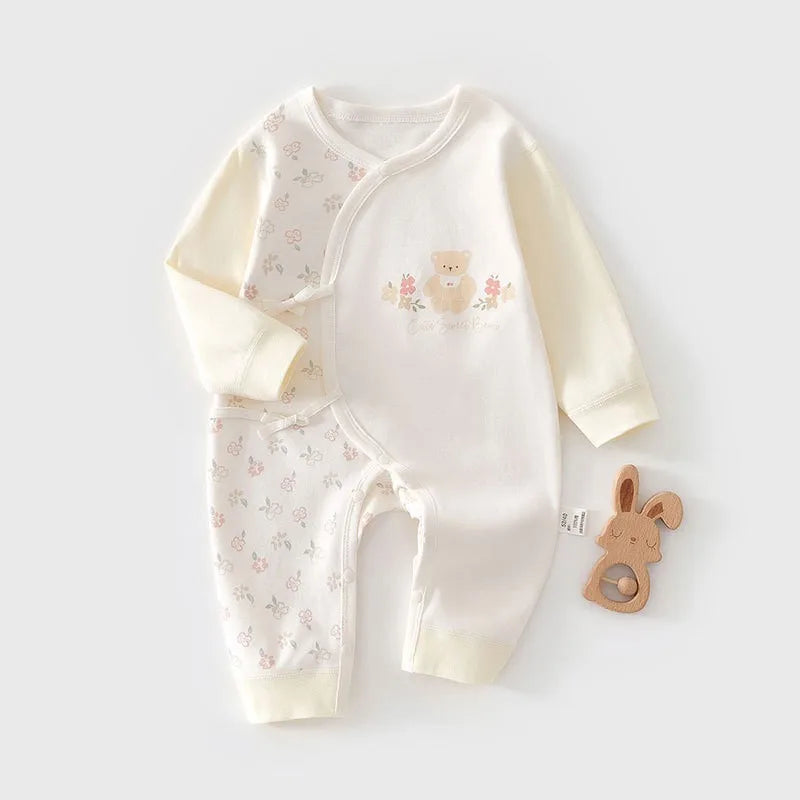 Newborn Baby Rompers Clothes Spring Autumn 100% Cotton
