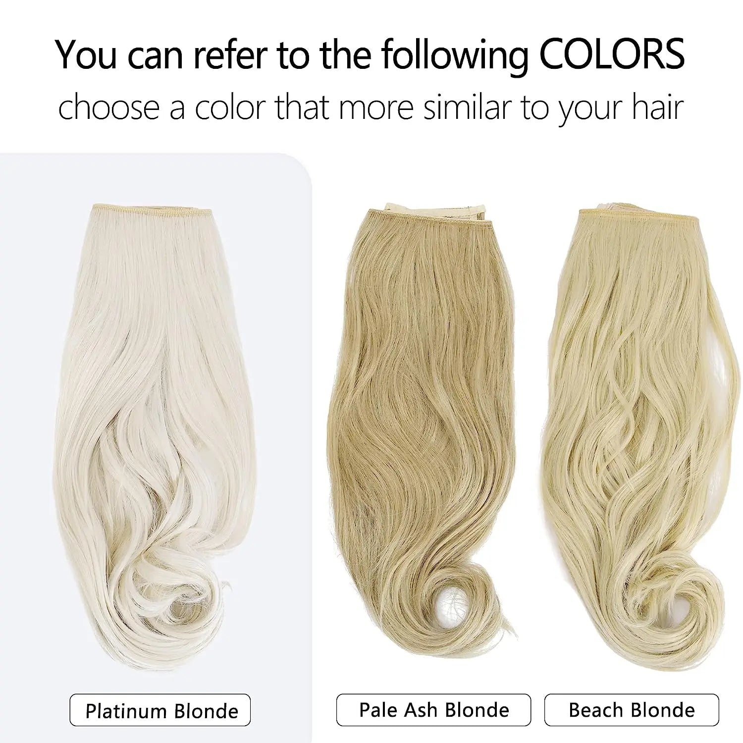 Blonde Wavy Curly Long Malaysian style wigs