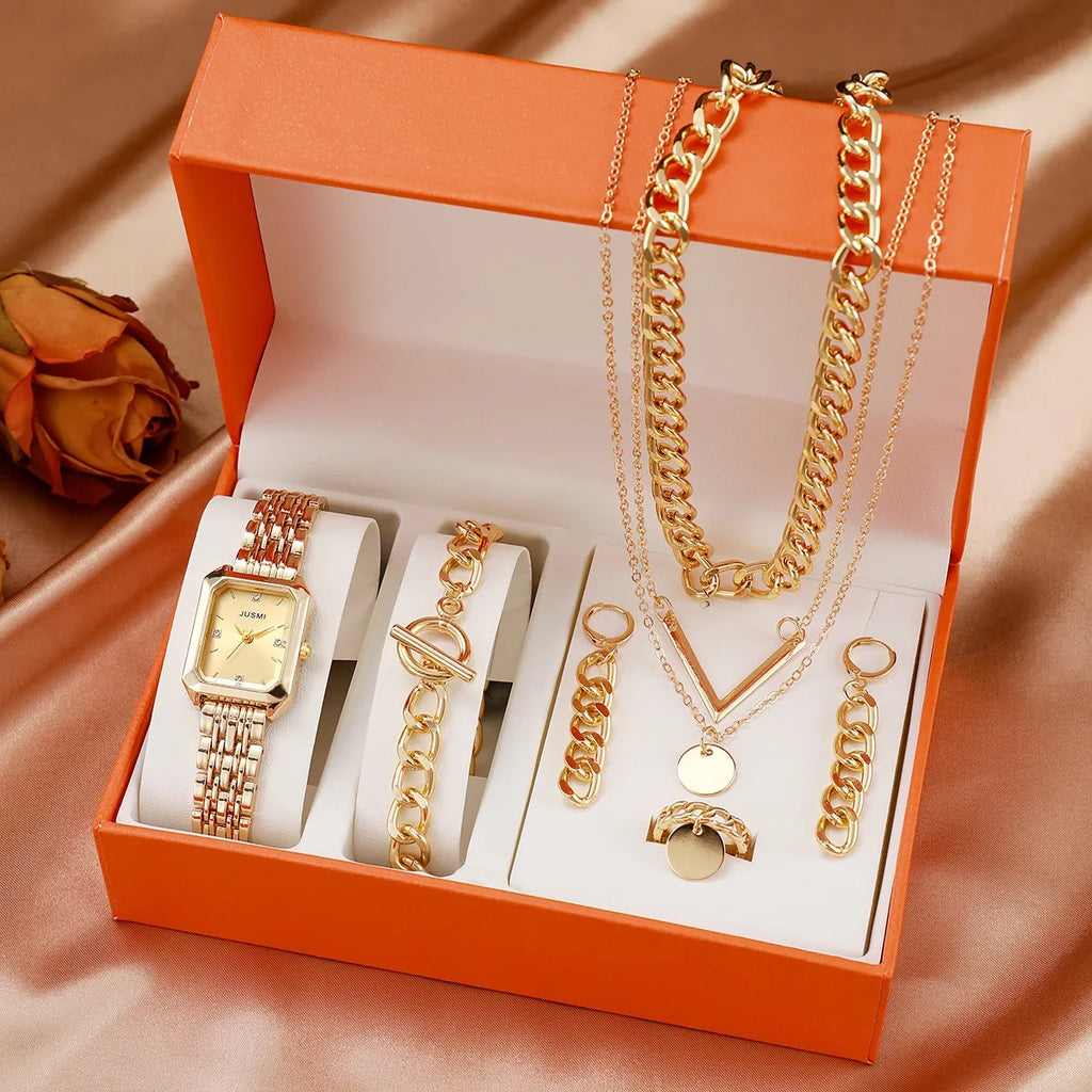 Women's Streetwear Jewelry Gift Box for Casual Outfit