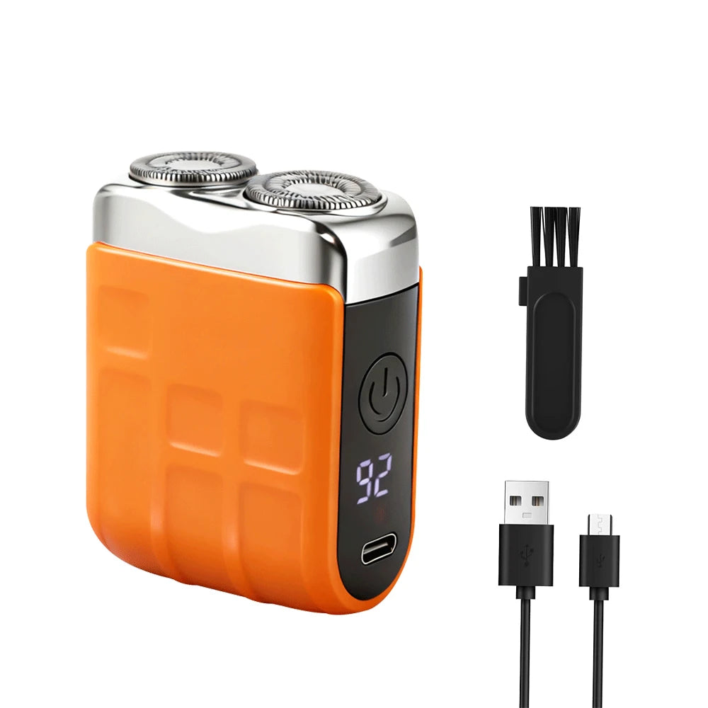 Electric Shaver for Men Dual-Head Blade Electric Razor