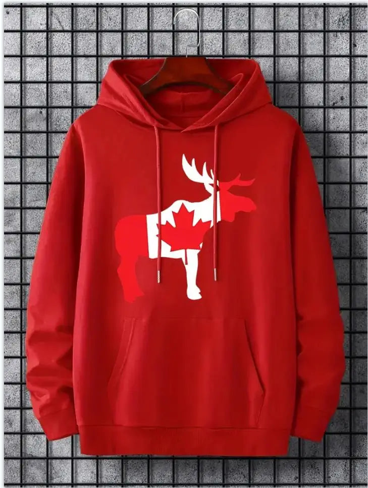 Men’s hoodies with Canada logo design