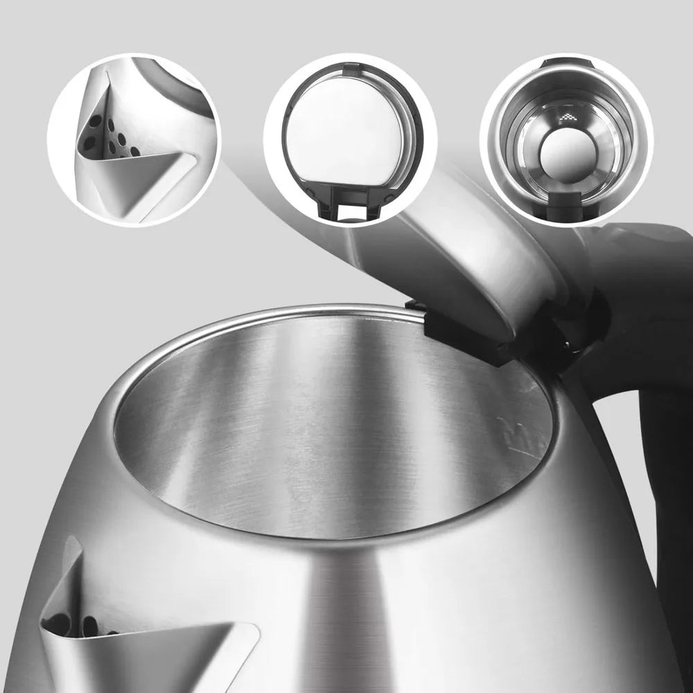 2L Electric Kettle Stainless Steel Electric Tea Kettle