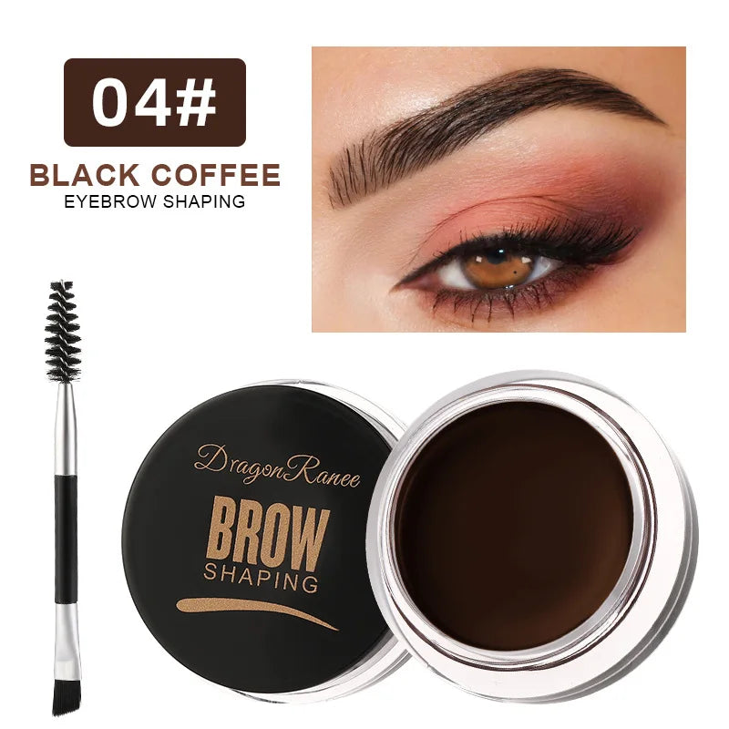 White Bushy Eyebrow Gel - European & American Style