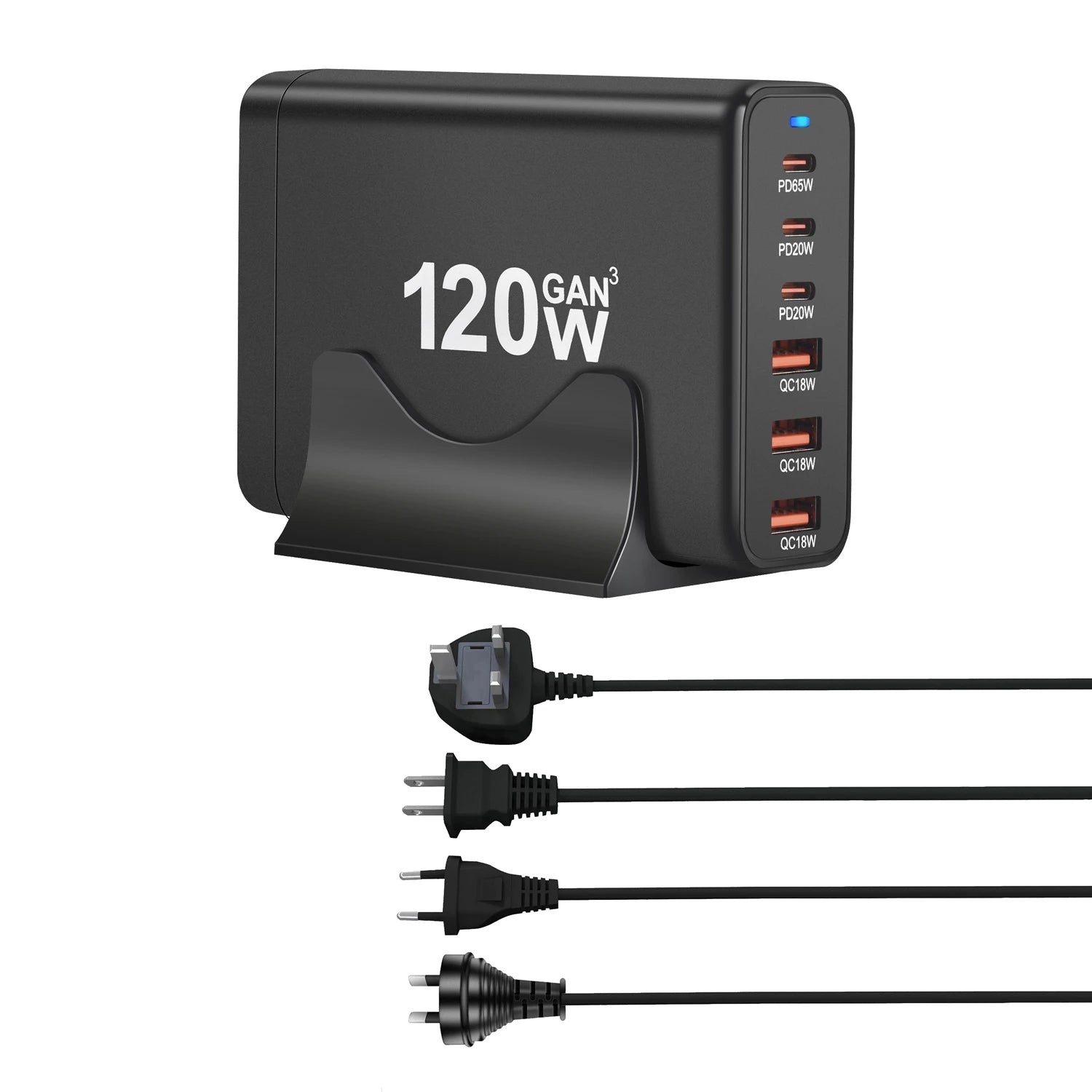 120W GAN Multi USB Charging