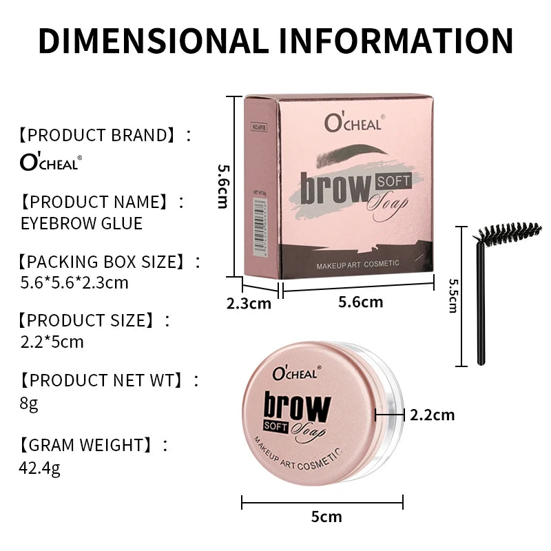 Eyebrow Styling Gel 3D Feathery Wild Brow Wax
