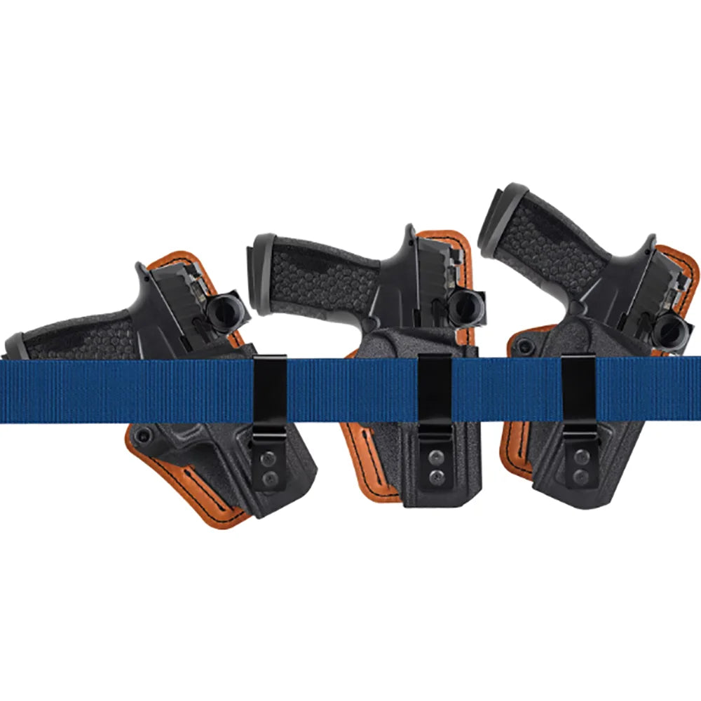 CZ P10 Holster with Comfort Pad IWB Kydex Leather Hybrid Holster