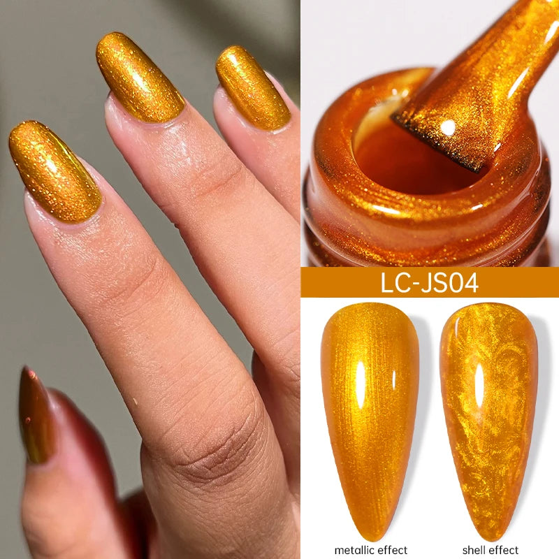 Brown Red Purple Nail Gel Polish Coffee Color Series