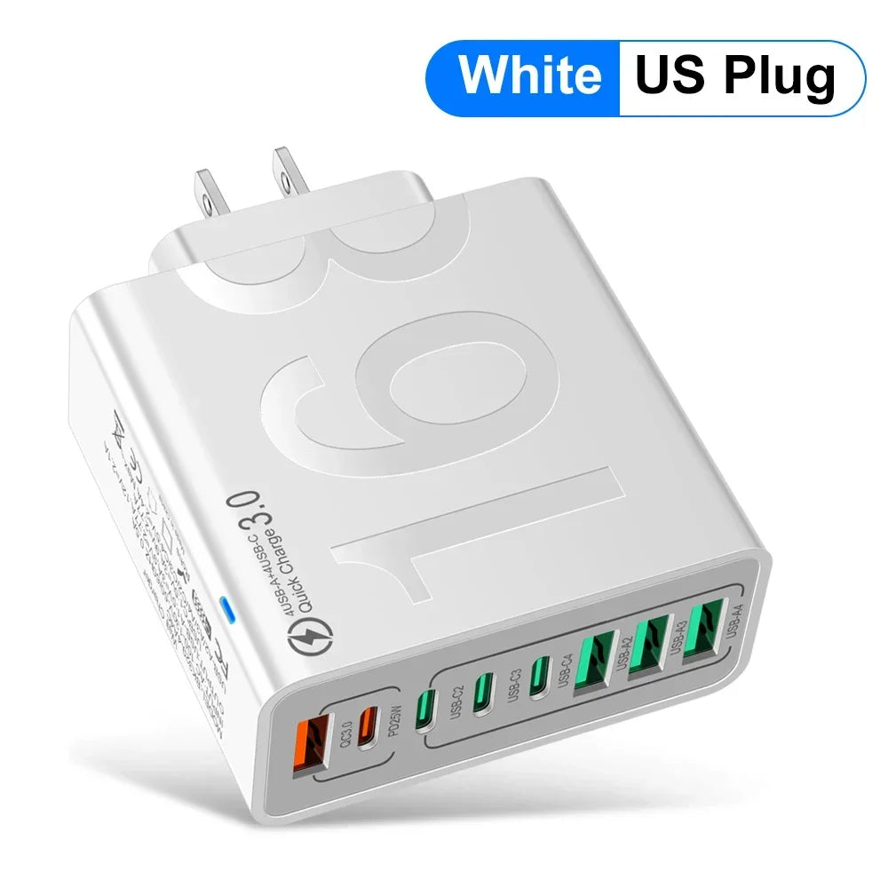 Multiple Ports High Speed Fast Quick Charging