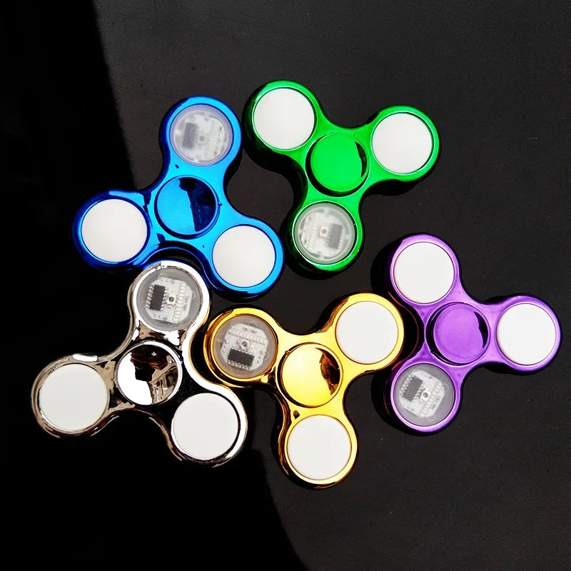 6 Colors Creative LED Light Luminous Fidget Spinner