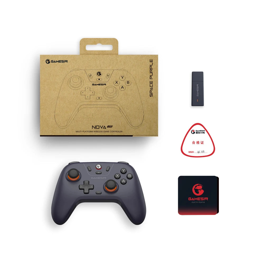Bluetooth Gaming Controller, built-in 600mAh lithium battery