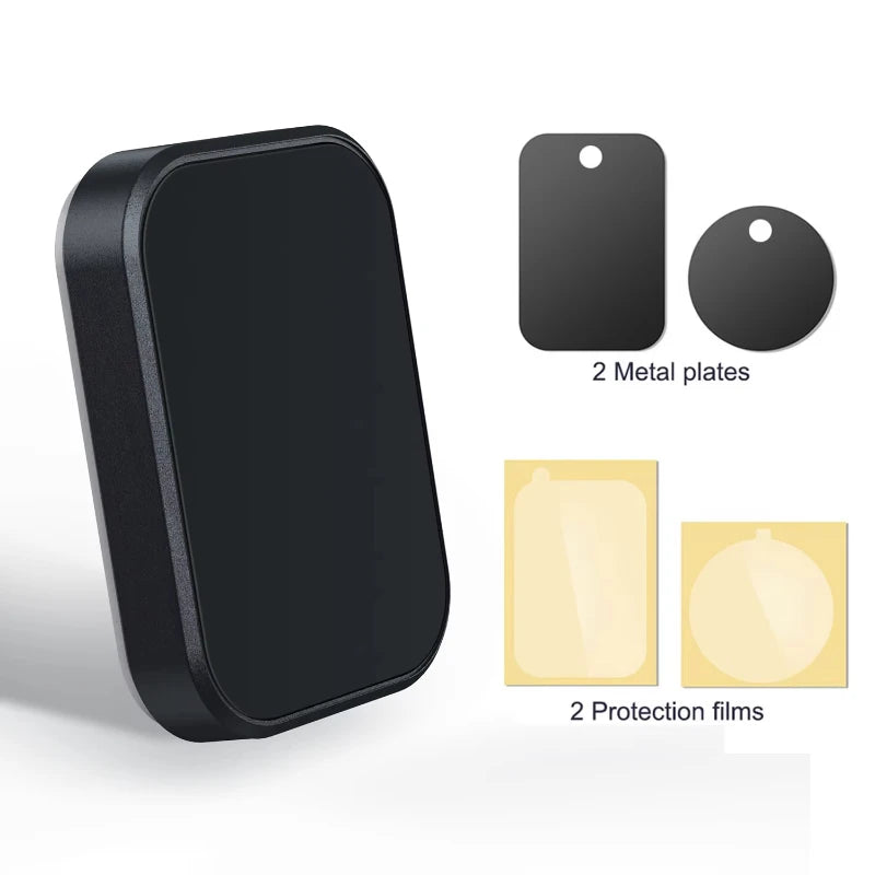 Magnetic Car Phone Mount Rectangle Flat Universal Car Phone Holder