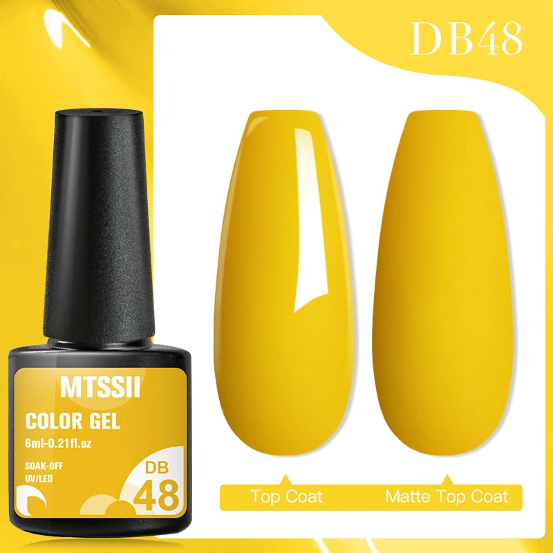 Gold Sliver Reflective Nail Gel Polish