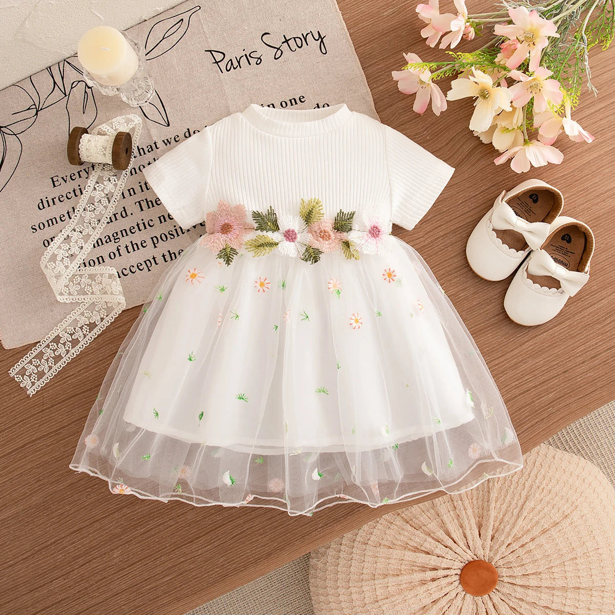 Sweet Princess Birthday Party Baby Dress