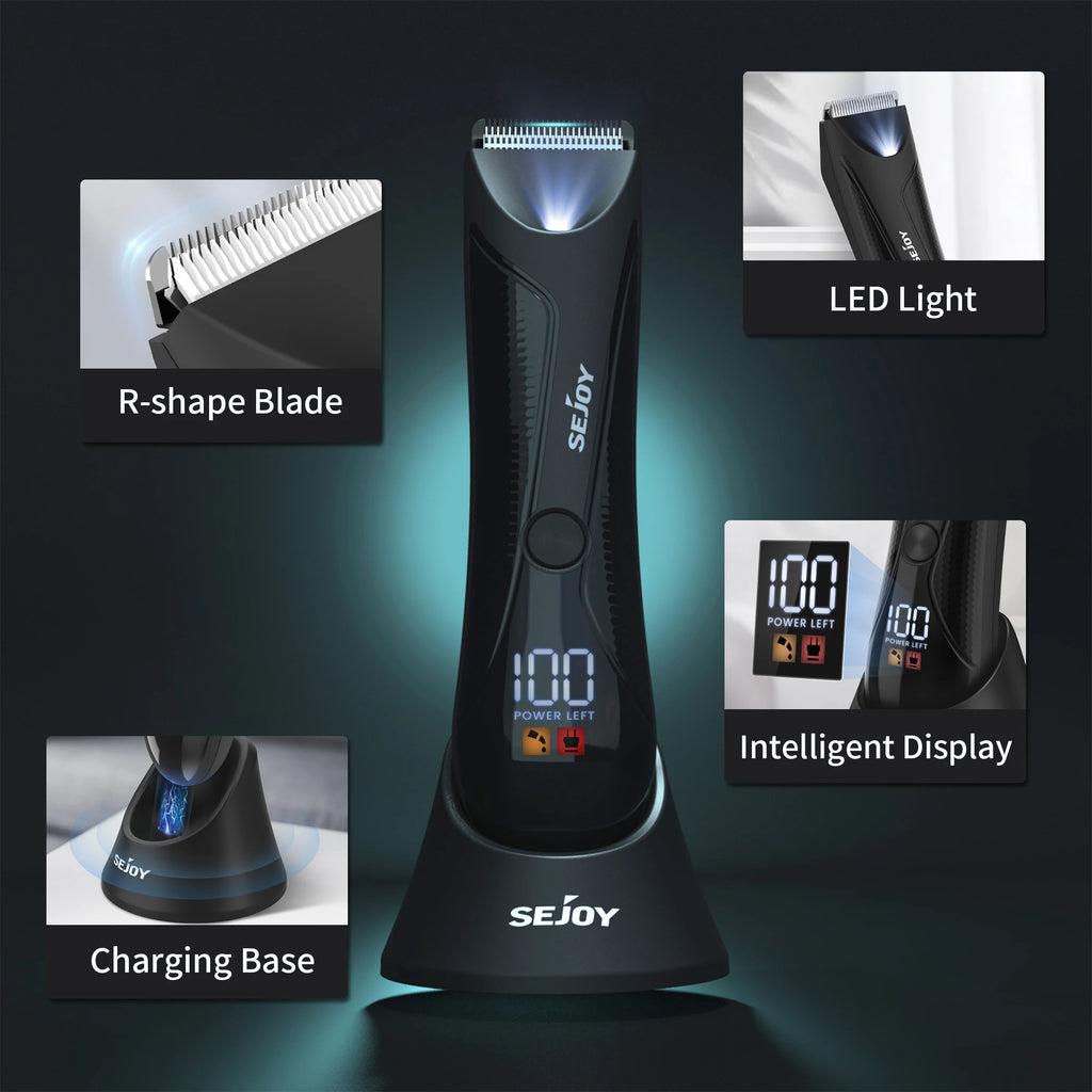 Electric Groin Body Hair Trimmer