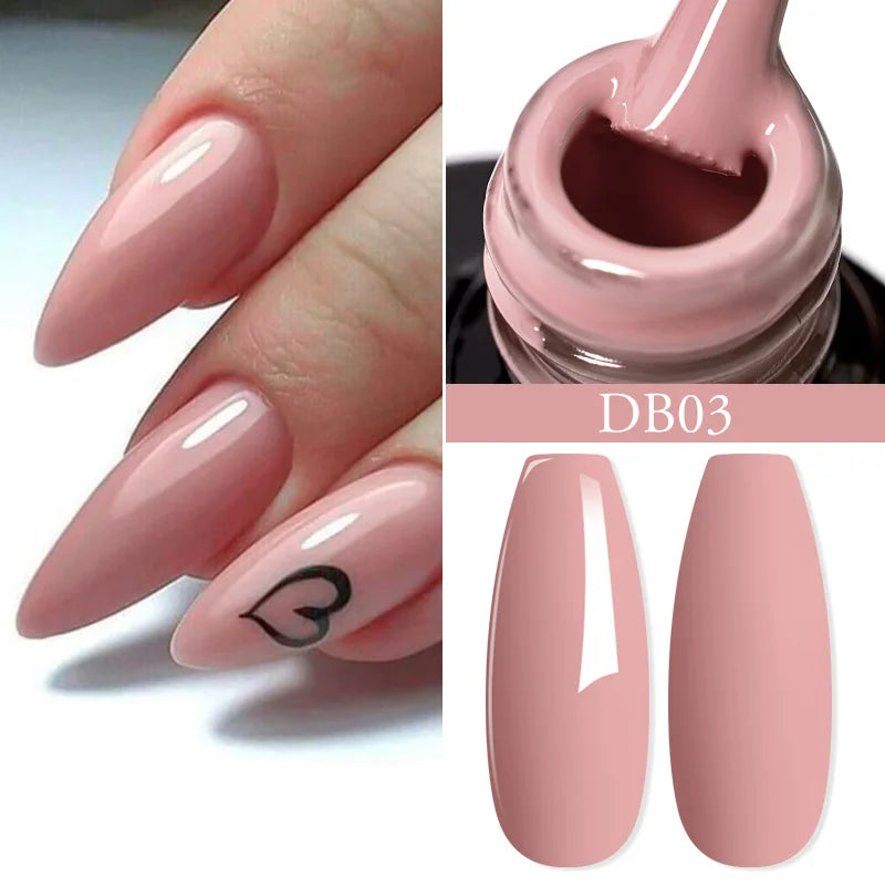 Gold Sliver Reflective Nail Gel Polish