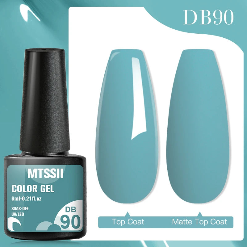 Gold Sliver Reflective Nail Gel Polish