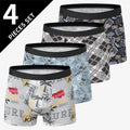 4/5Pcs MEN'S Waist plus Size Underwear