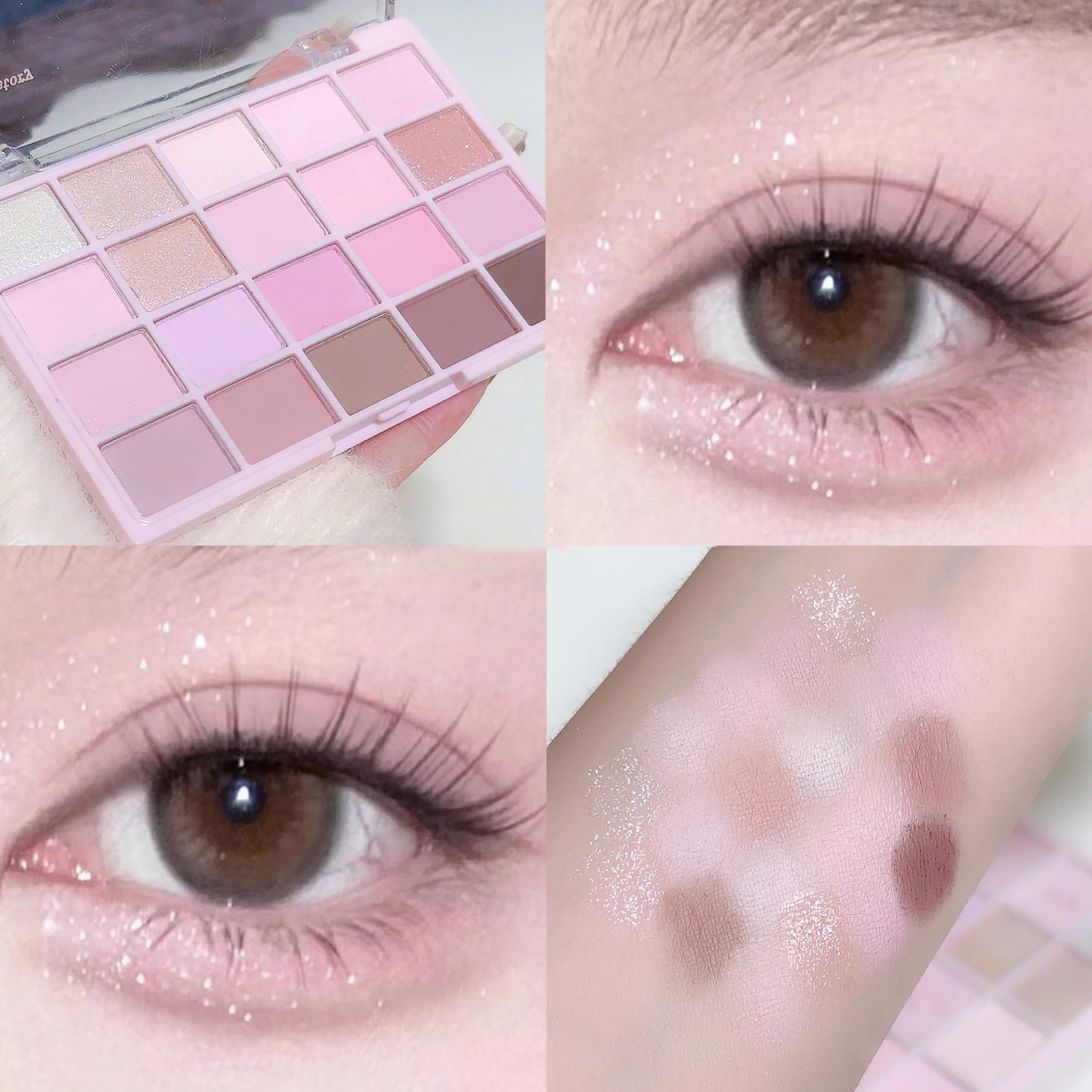 20-color eye shadow tray