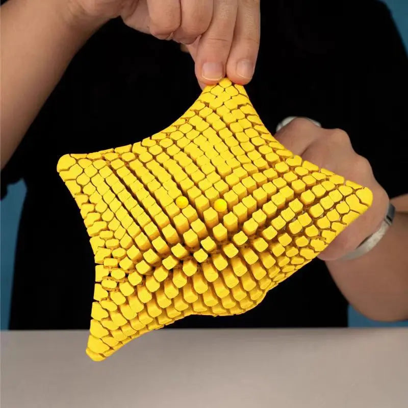 3D Printed Articulated Starfish Stress Relief Toy
