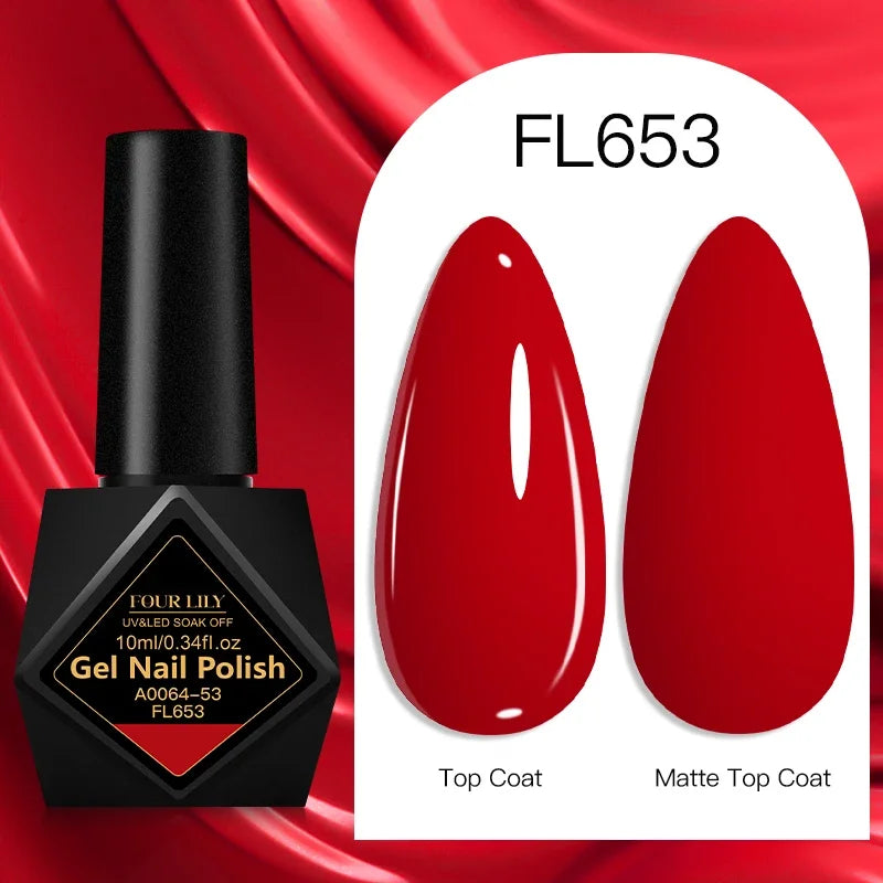 10ml Gel Nail Polish 162 Colors