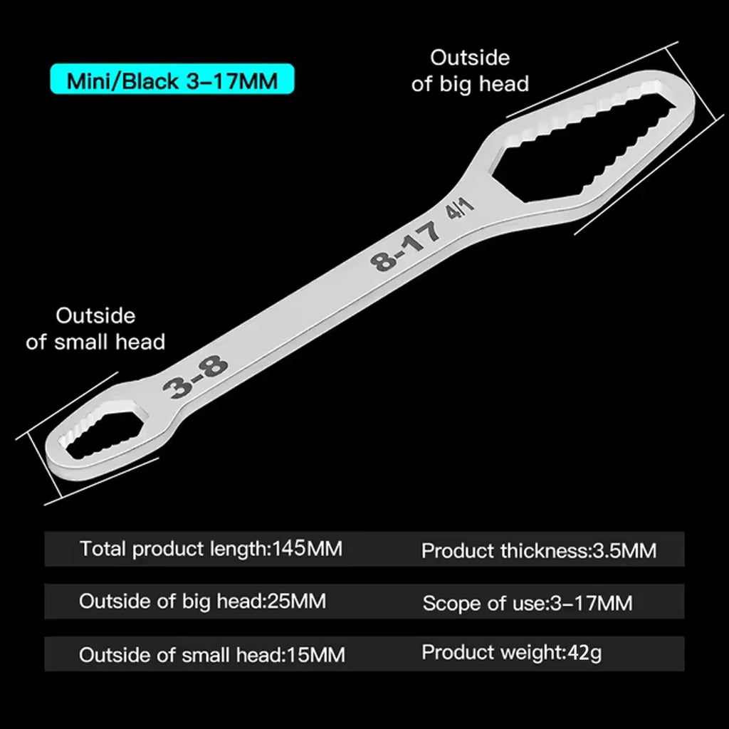 3-17mm 8-22mm Universal Torx Wrench Board