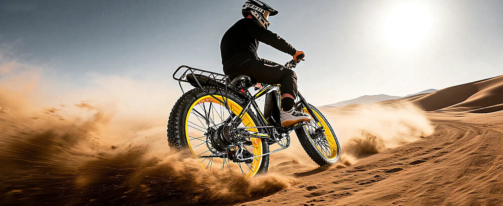 1500W Fat Tire Electric Bike for Adults 26"x4.0 All Terrain Ebike 34MPH