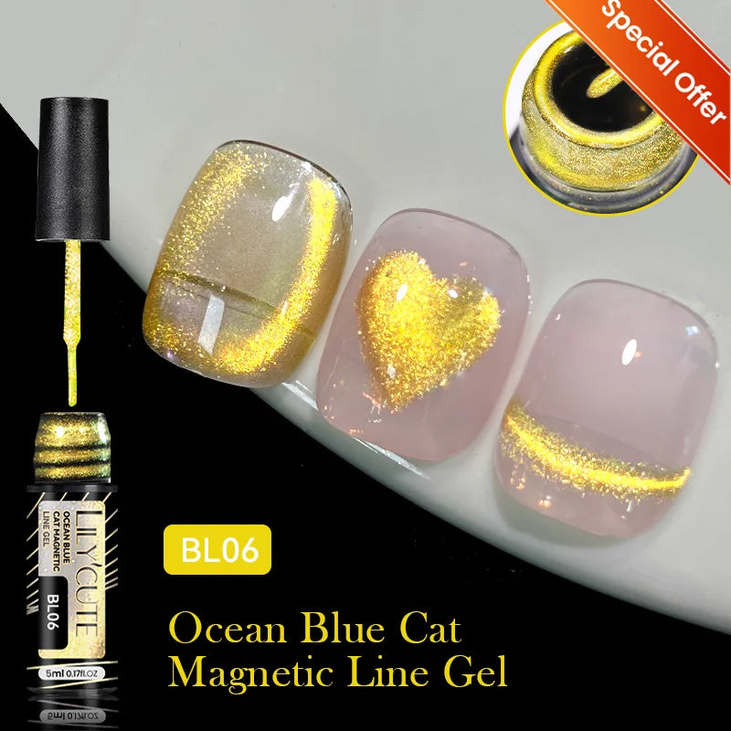 LILYCUTE 7ml Macaron Cream Gel Nail Polish