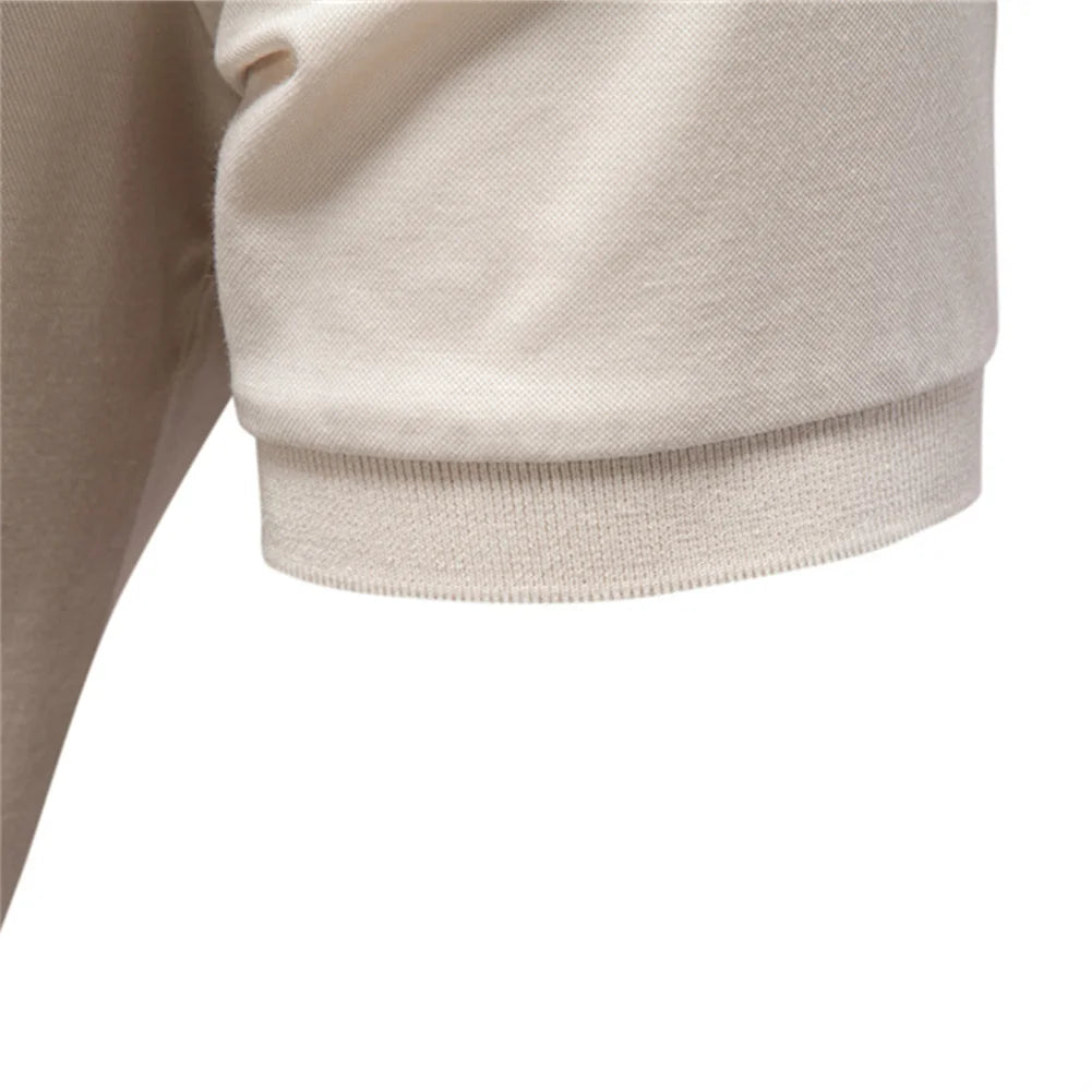 Skin-Friendly Casual Cool Old Money Style Male Polo Shirts