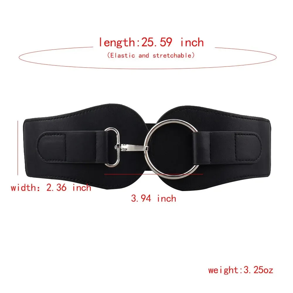 1 Piece Black Wowen's Belt