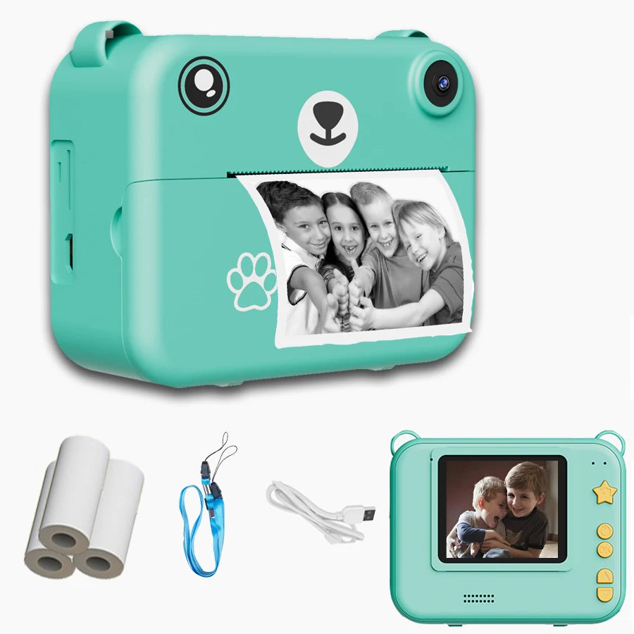 1080P HD Mini Thermal Printer Educational Birthday Gifts