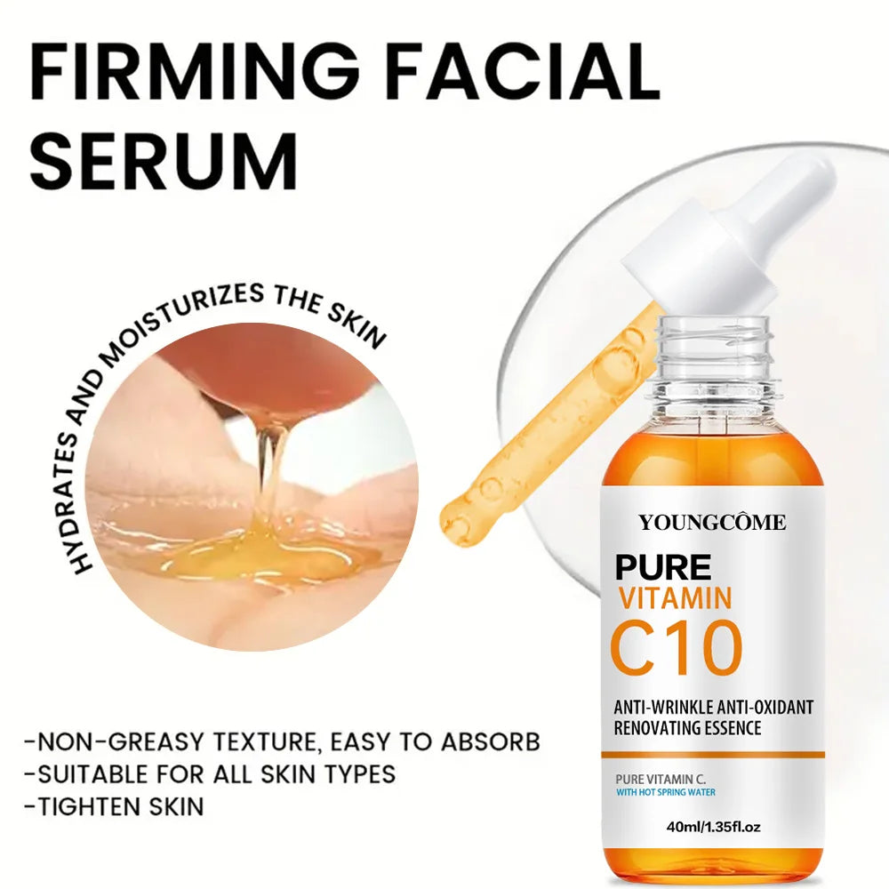 Vitamin C Serum For Face With Hyaluronic Acid & Salicylic Acid