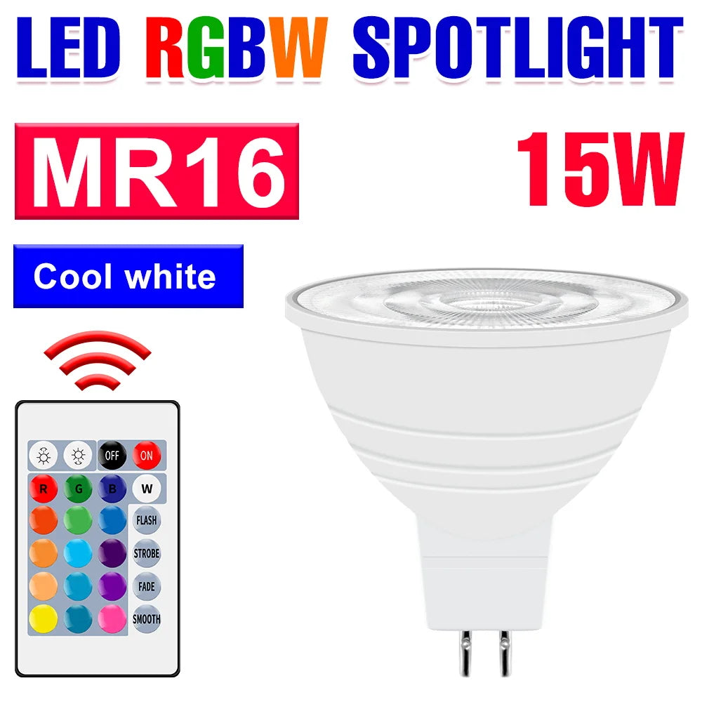 15W RGB LED Bulb
