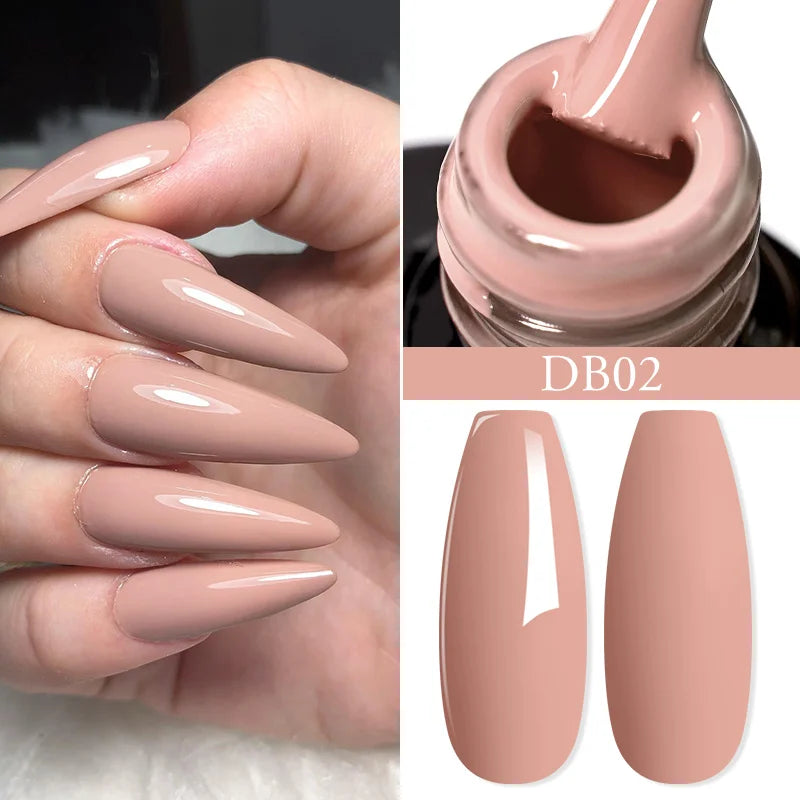 Gold Sliver Reflective Nail Gel Polish