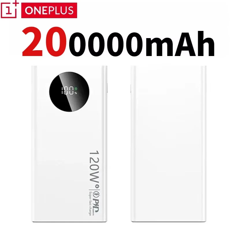 Oneplus 500000mah 120W Power Bank Super Fast Charging